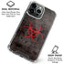 Biohazard Red iPhone 16 Pro Clear Case